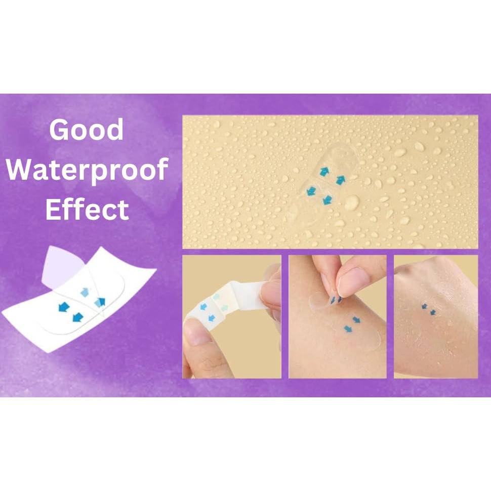 Cinta Levantadora Facial Invisible AU - 100 Pcs - Antiarrugas