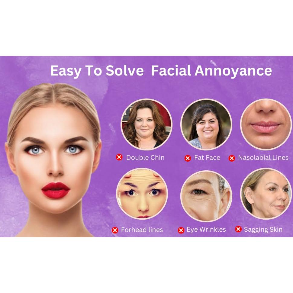 Cinta Levantadora Facial Invisible AU - 100 Pcs - Antiarrugas