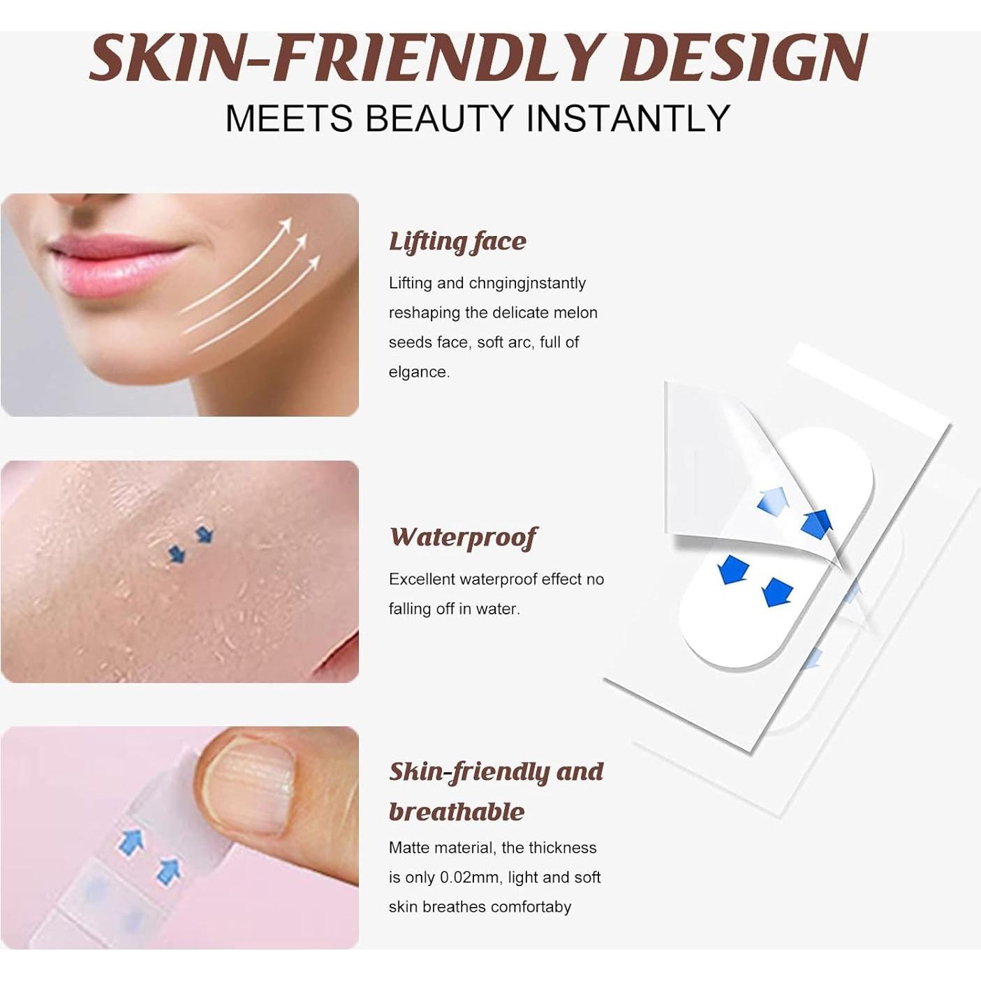 Cinta Elevadora Facial Invisible HIDOVETEC 120 Piezas