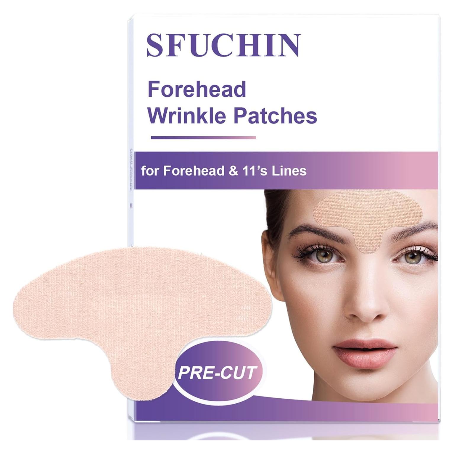 Parche Antienvejecimiento Sfuchin para Arrugas en la Frente 20 Pcs