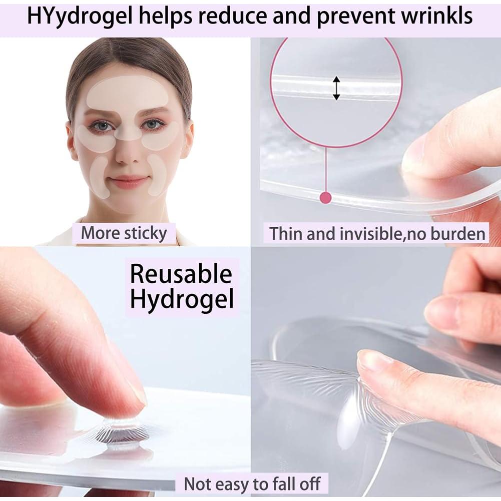 Parche Facial Hidrogel Reutilizable WXYINSPAS 12 Piezas