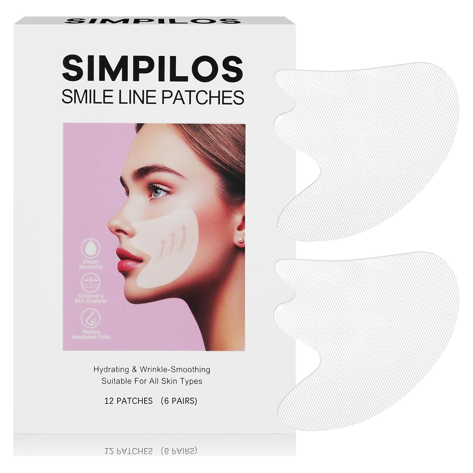 Parche Antiarrugas Simpilos para Líneas de Sonrisa - 6 Pares