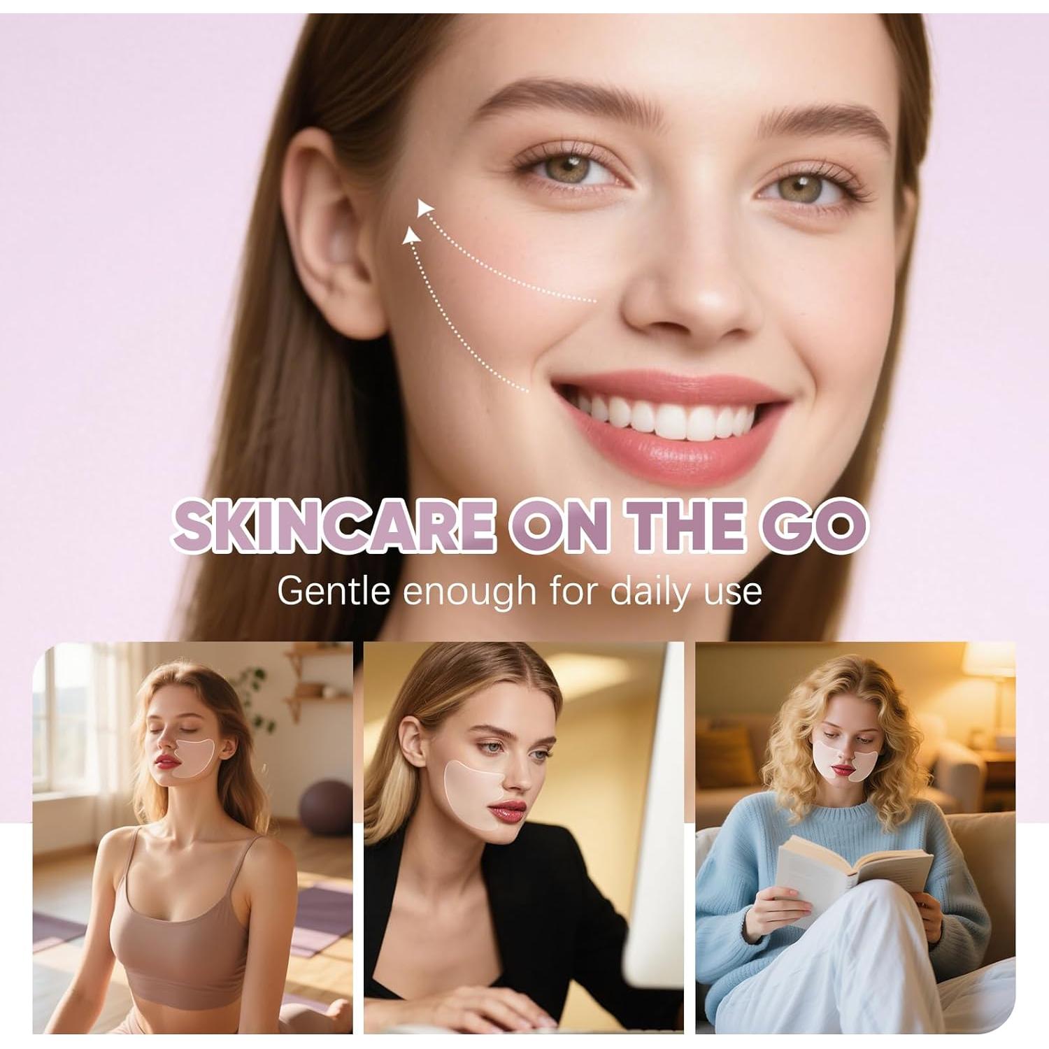 Parche Antiarrugas Simpilos para Líneas de Sonrisa - 6 Pares