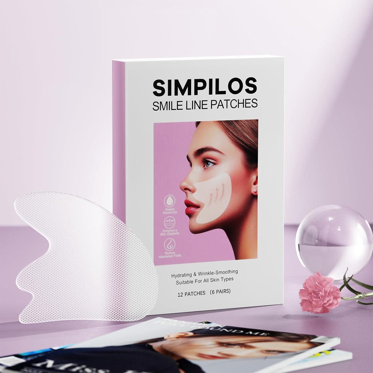 Parche Antiarrugas Simpilos para Líneas de Sonrisa - 6 Pares