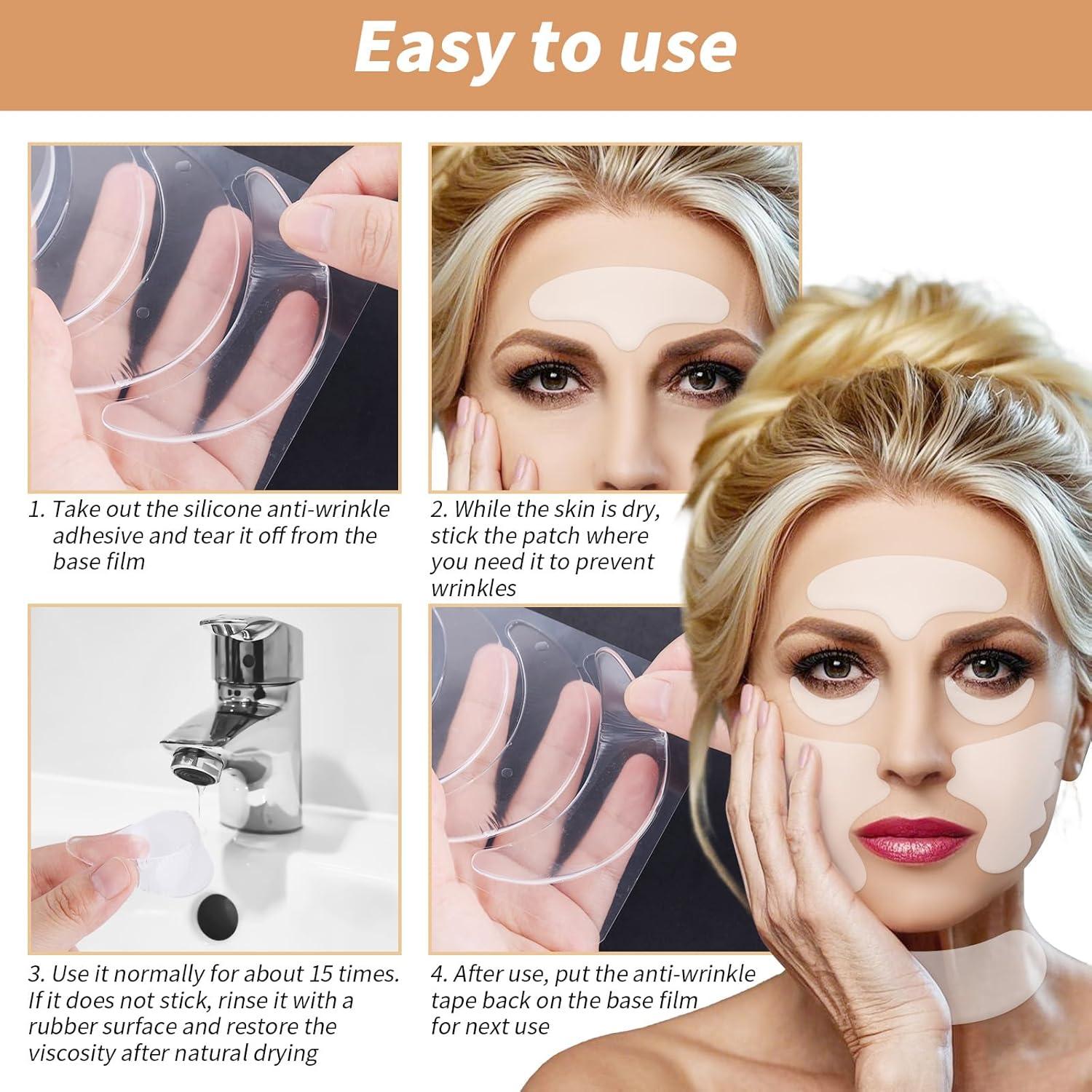 Parches Antienvejecimiento BOXOB 11 Piezas Silicona Reutilizables