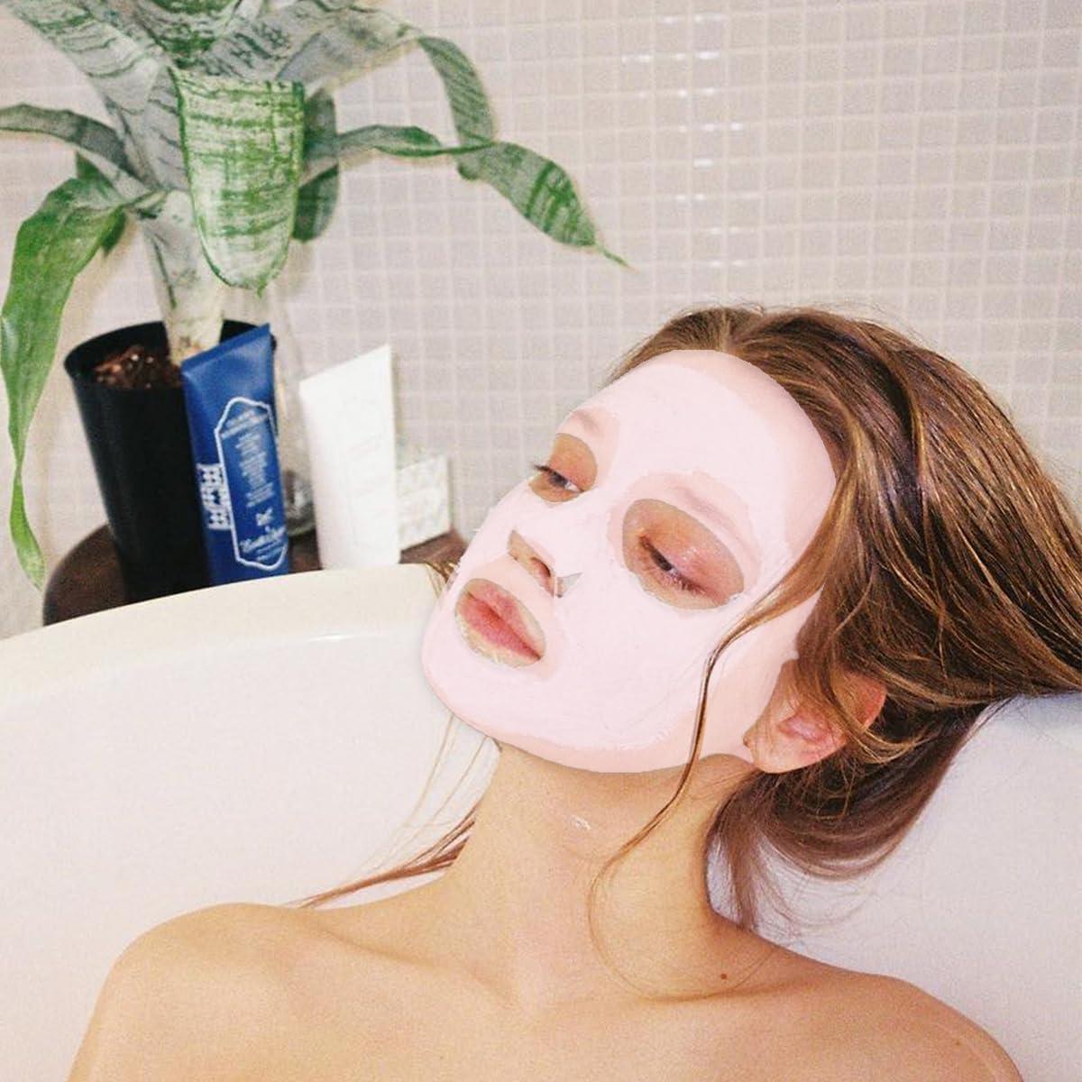 2 Máscaras de Silicona Reutilizables Naturahand Rosa y Blanca