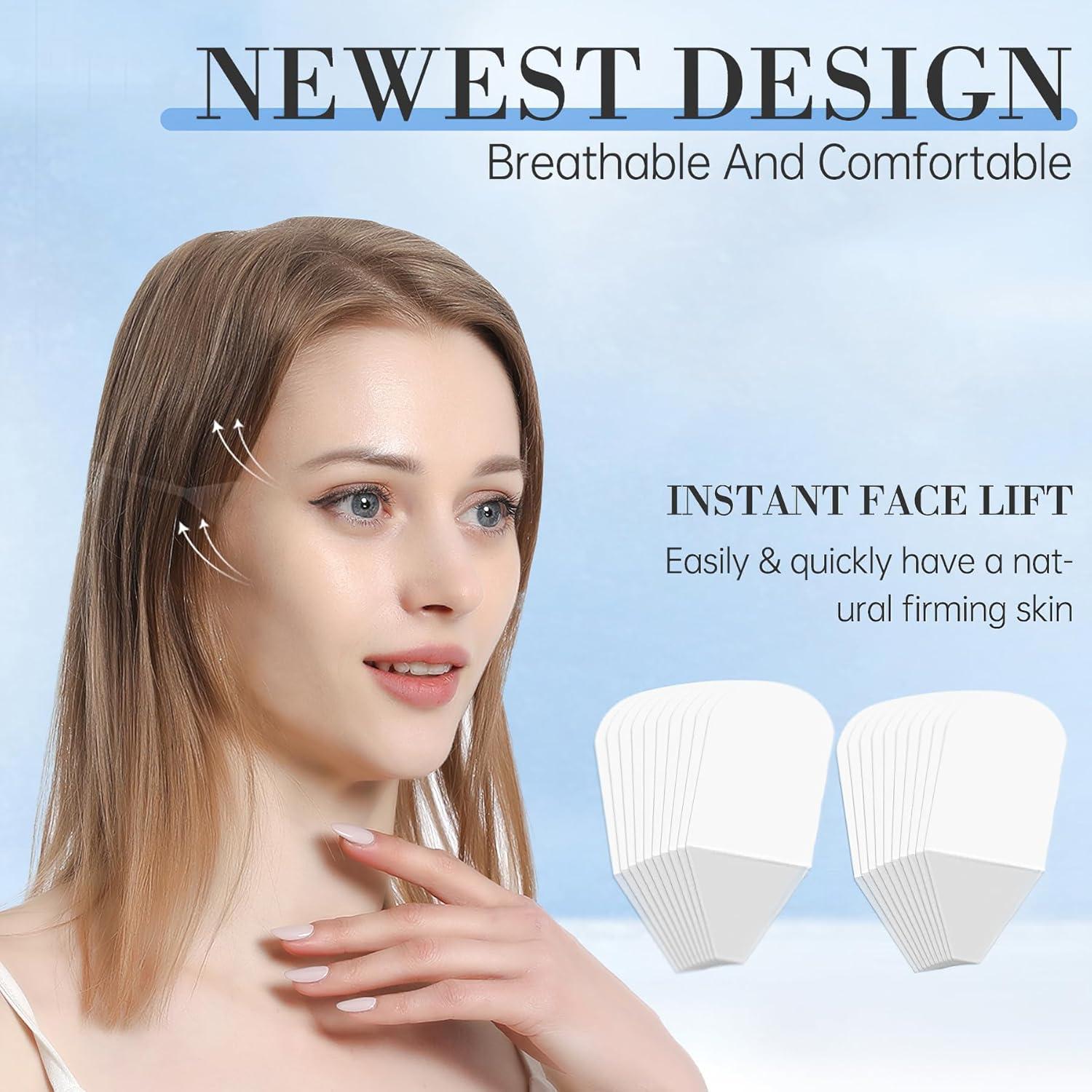 Cintas Faciales Antiarrugas Moonlight - 4 Bandas y 20 Stickers