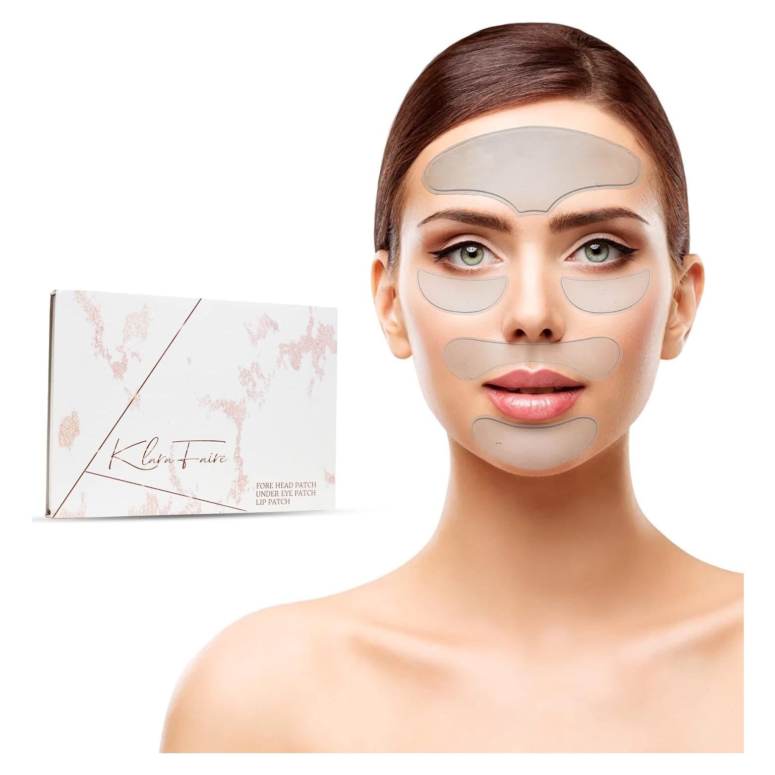 Juego de parches antiarrugas Klara Faire - 10 parches reutilizables
