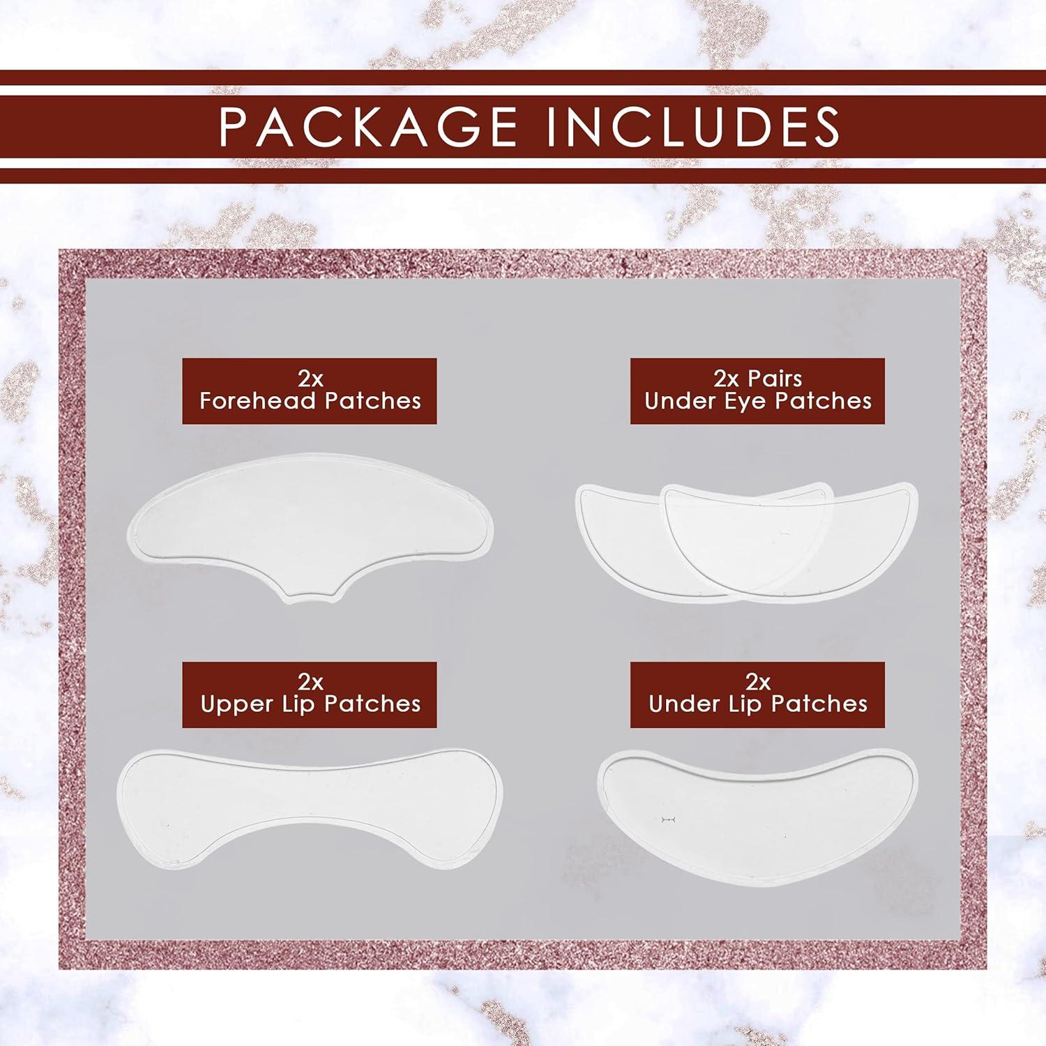 Juego de parches antiarrugas Klara Faire - 10 parches reutilizables