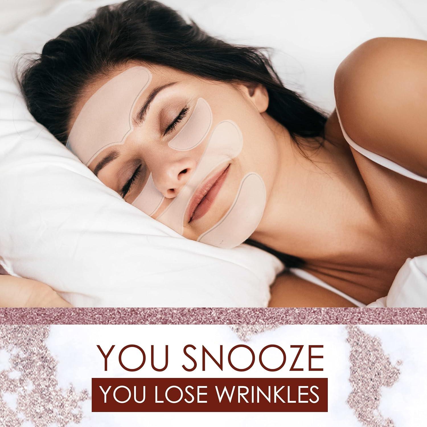 Juego de parches antiarrugas Klara Faire - 10 parches reutilizables