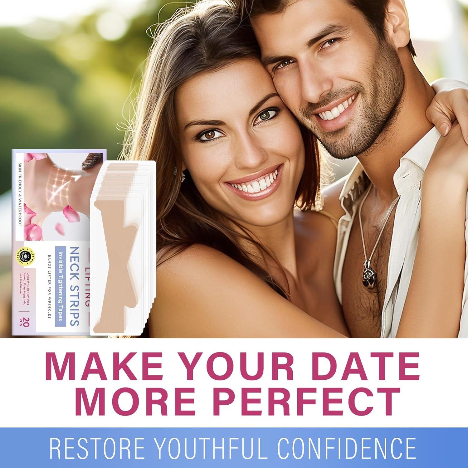 Parche Antienvejecimiento para Cuello Maxboss - 20 PCS