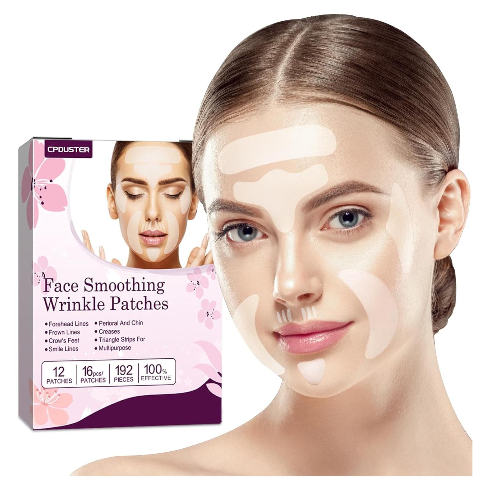 Parches Antienvejecimiento CPDUSTER 192pcs para Arrugas Faciales