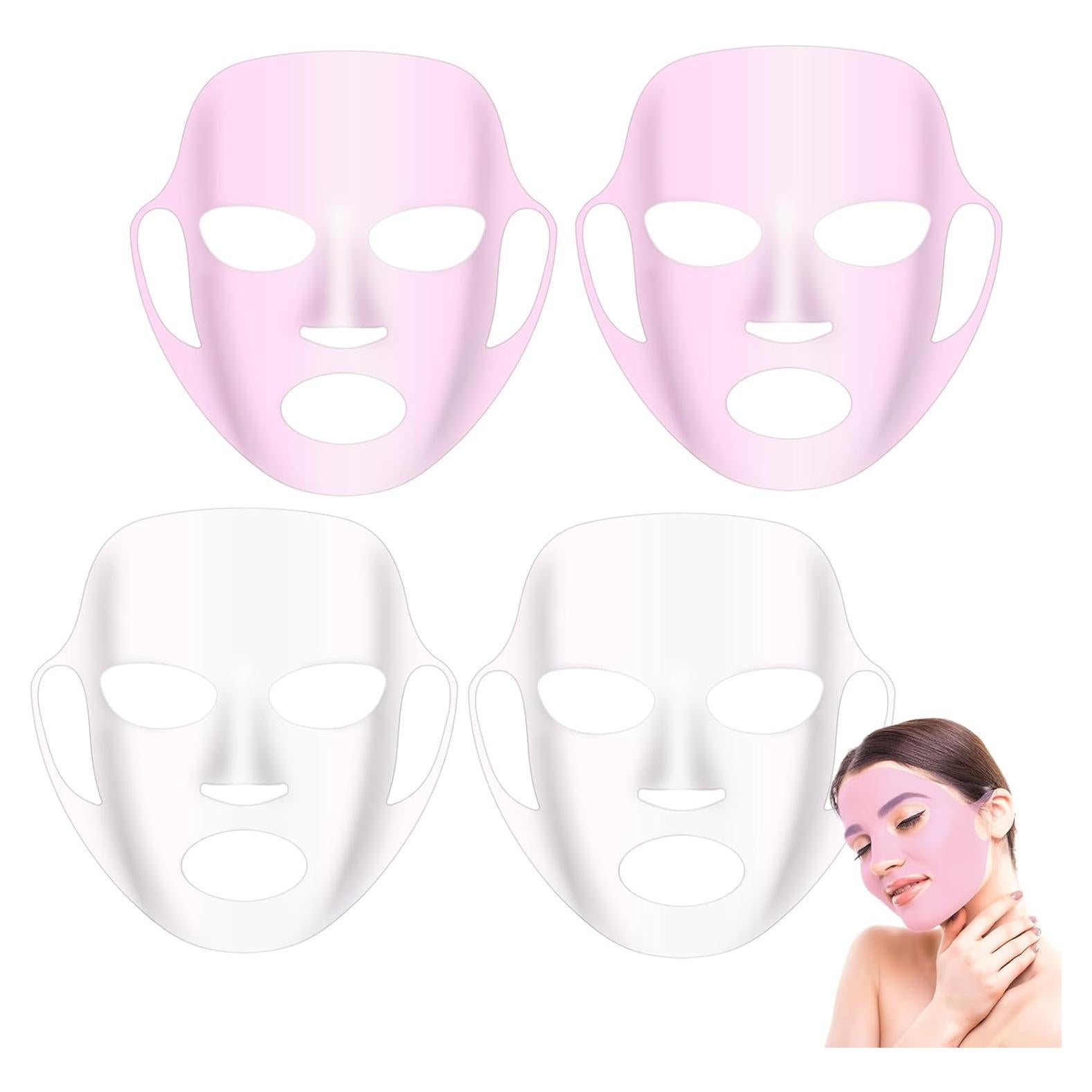 Paquete de 4 Cubiertas de Mascarilla Facial Silicona BOHUIZ