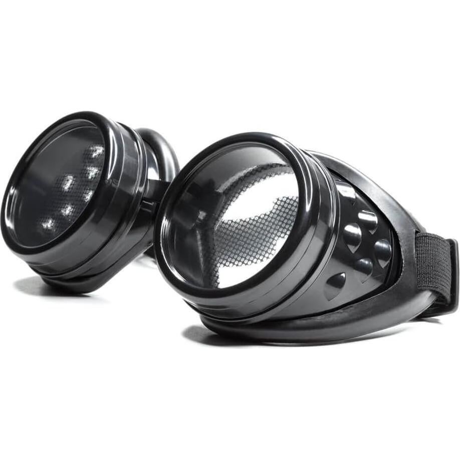 Gafas de Difracción GloFX Corazón Negro - Efecto 3D para Rave