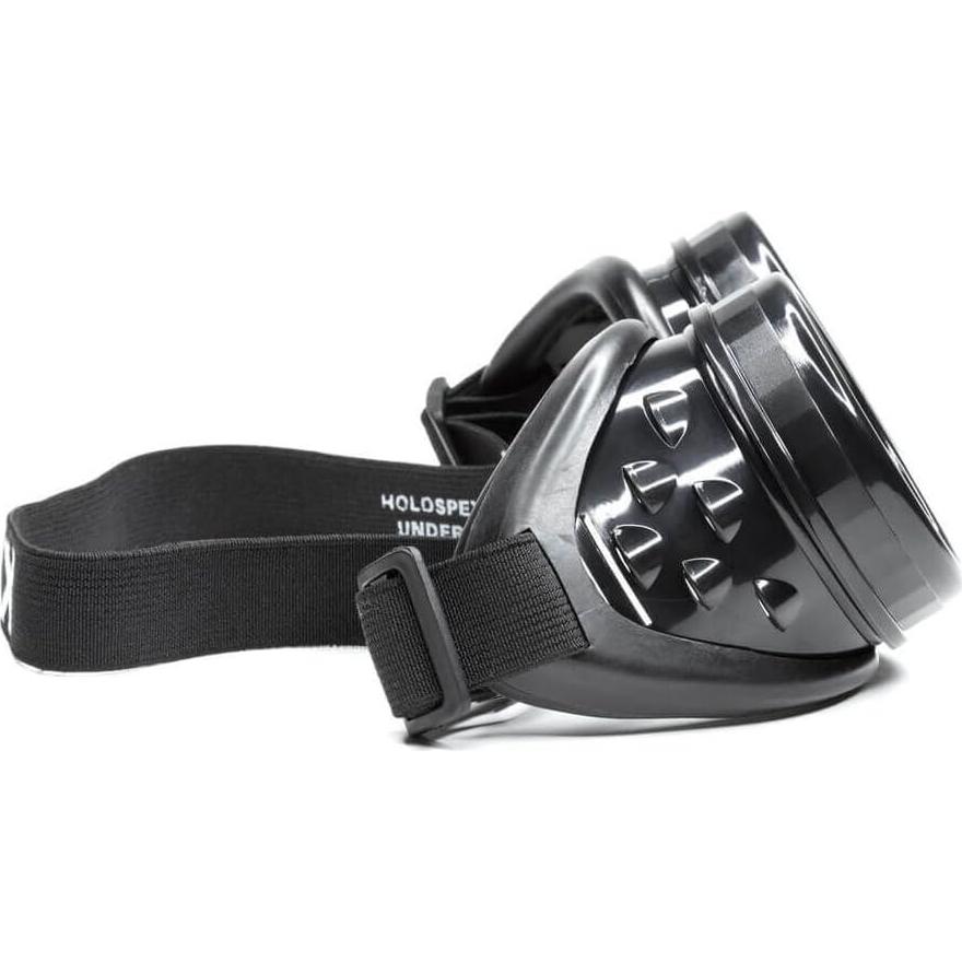 Gafas de Difracción GloFX Corazón Negro - Efecto 3D para Rave