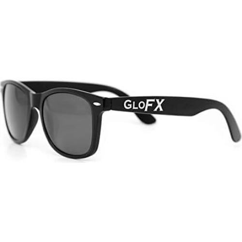 Gafas de Difracción GloFX Ultimate - Negro Mate Tintado