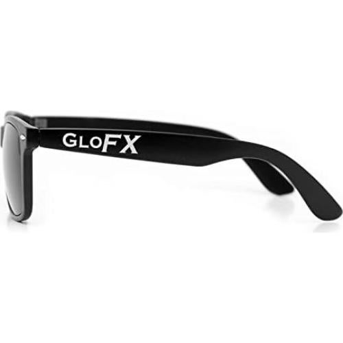 Gafas de Difracción GloFX Ultimate - Negro Mate Tintado