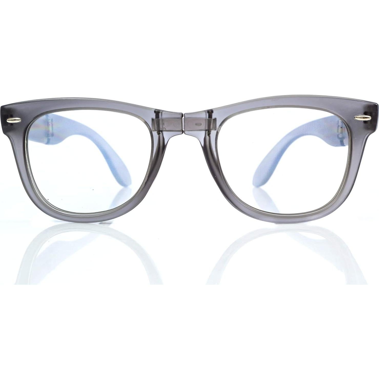 Gafas de Difracción Plegables Plur Vision Carbón - Efecto Prisma