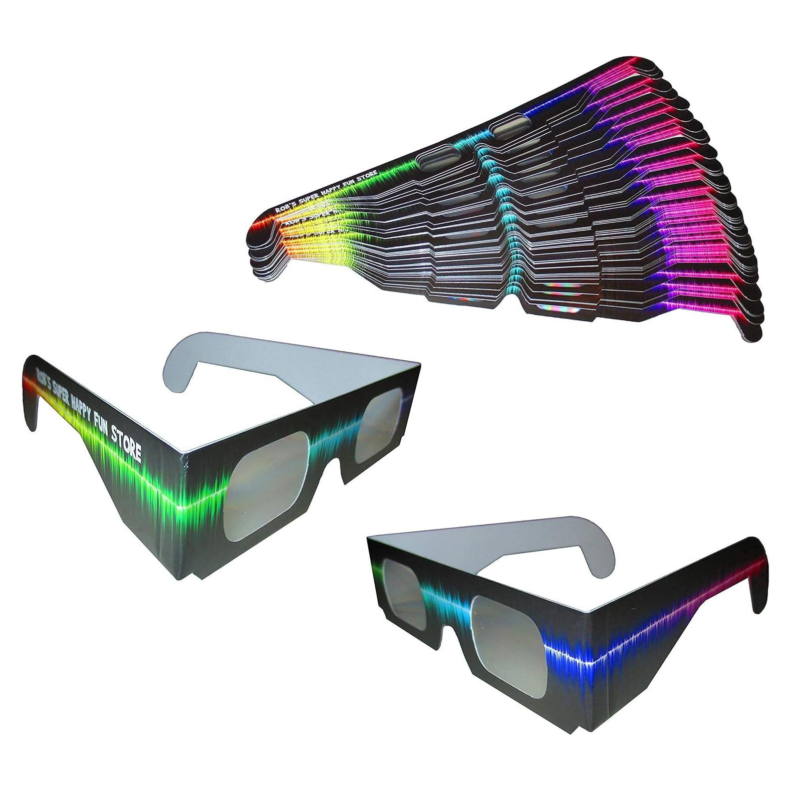 Gafas de Fuegos Artificiales Rob 3D - 50 Pares de Papel