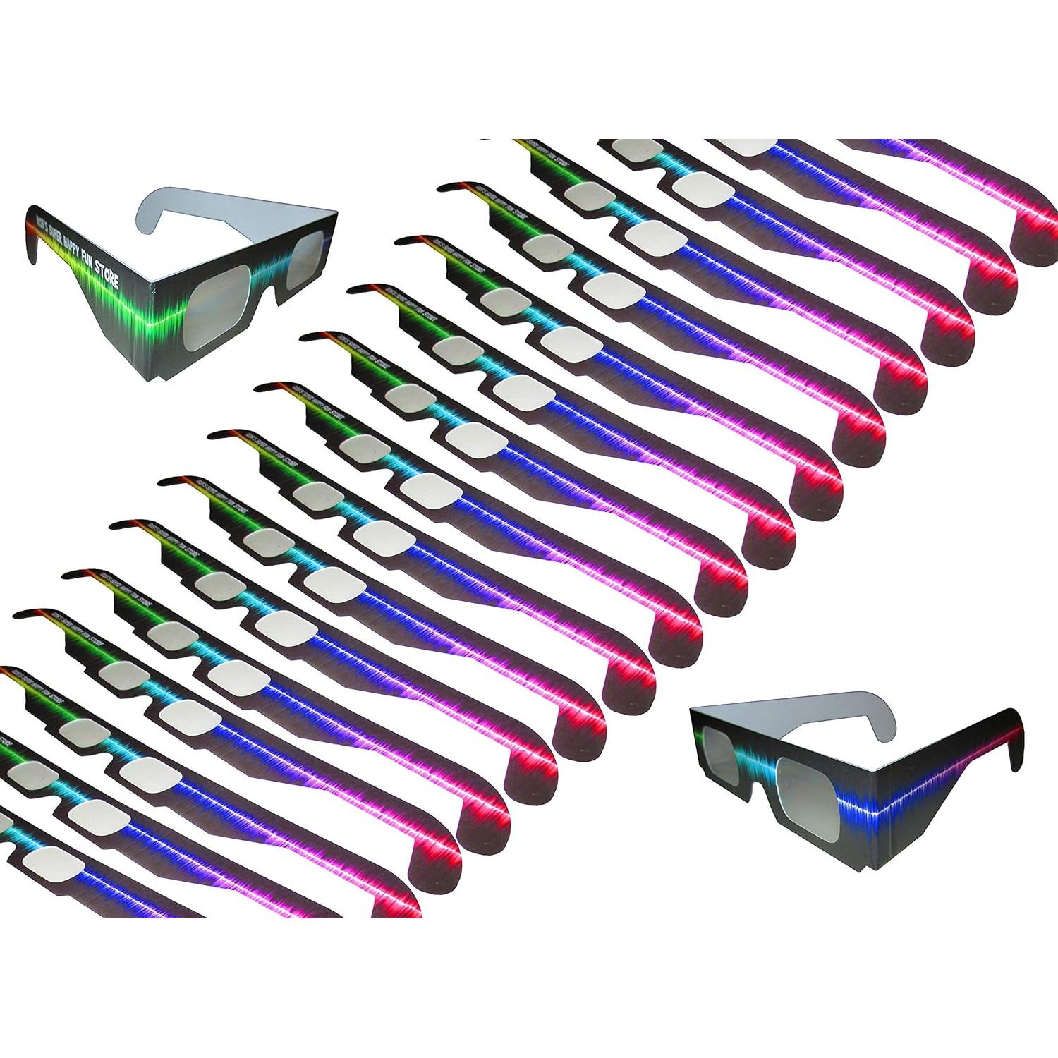 Gafas de Fuegos Artificiales Rob 3D - 50 Pares de Papel