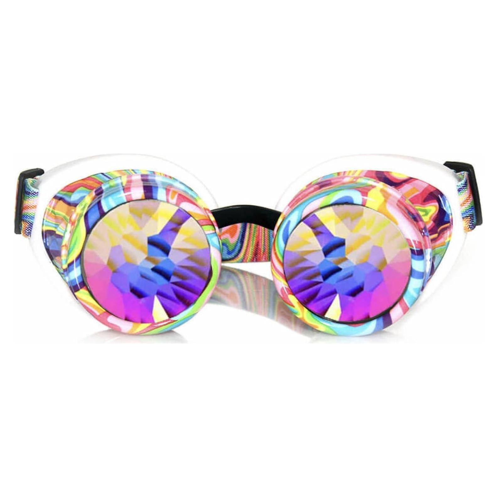 Gafas de Kaleidoscopio GloFX Kandi Swirl Edición Limitada