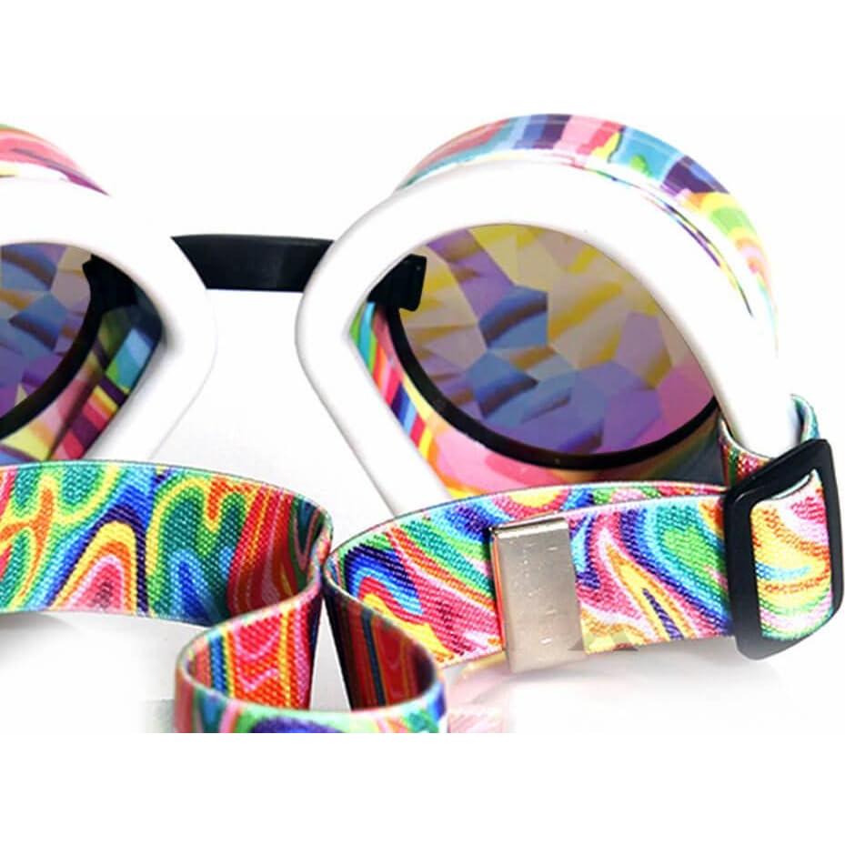 Gafas de Kaleidoscopio GloFX Kandi Swirl Edición Limitada