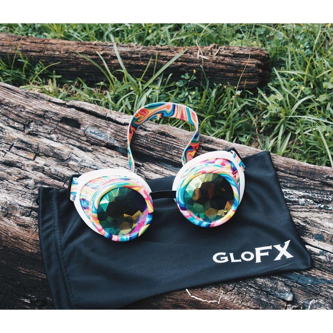 Gafas de Kaleidoscopio GloFX Kandi Swirl Edición Limitada