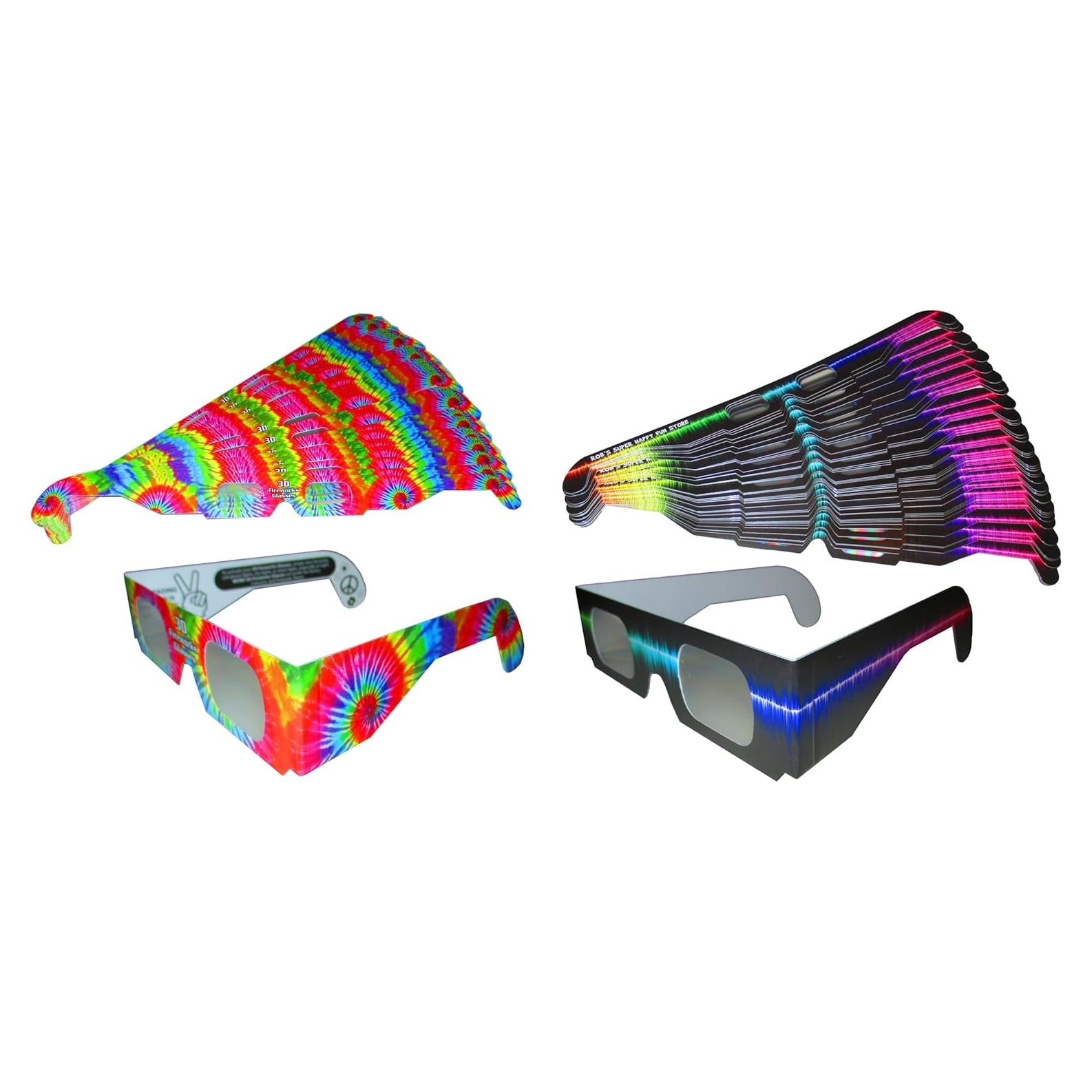 Gafas de Fuegos Artificiales APO - 100 Gafas de Difracción