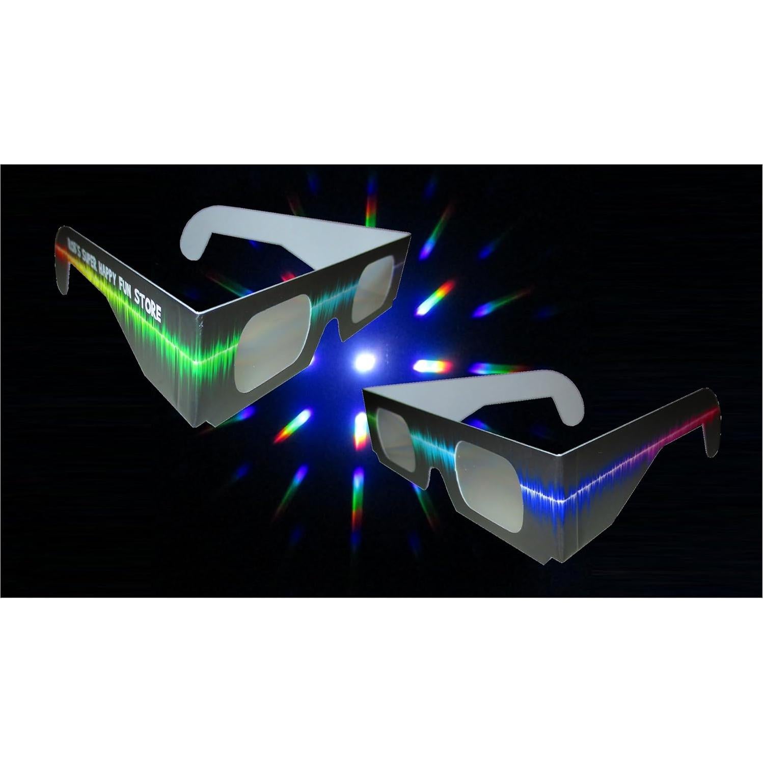 Gafas de Fuegos Artificiales APO - 100 Gafas de Difracción