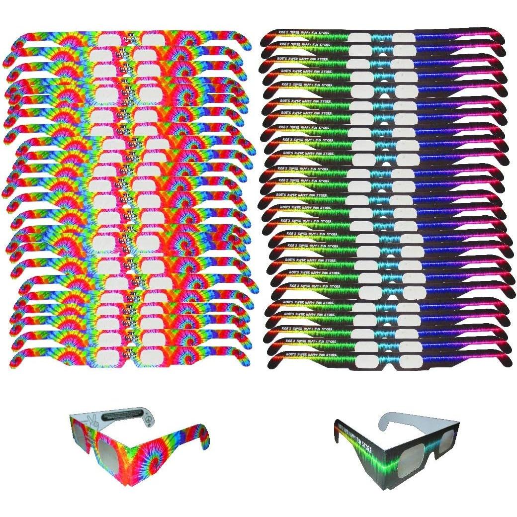 Gafas de Fuegos Artificiales APO - 100 Gafas de Difracción