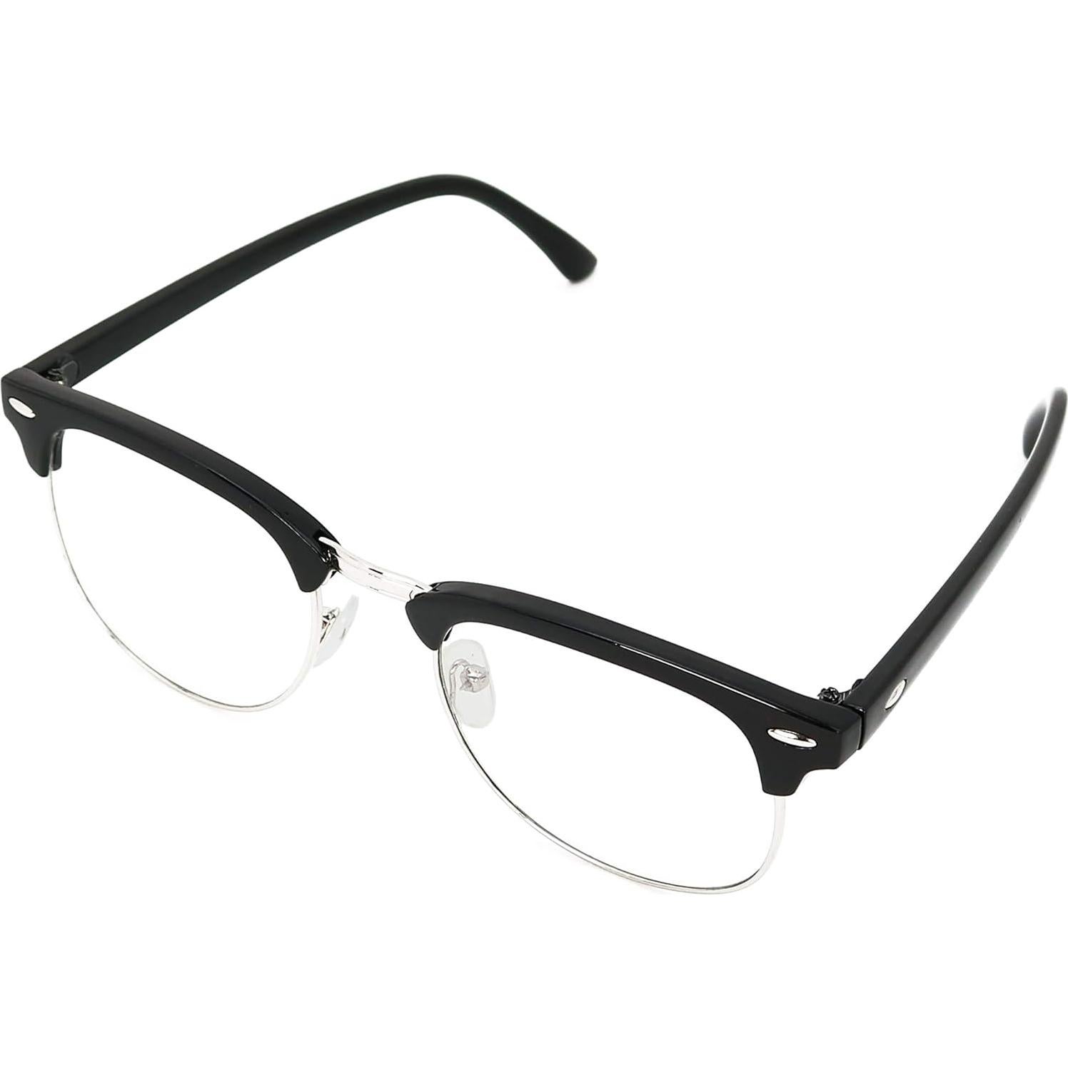 Gafas de Disfraz Skeleteen con Montura de Cuerno - Adultos y Niños