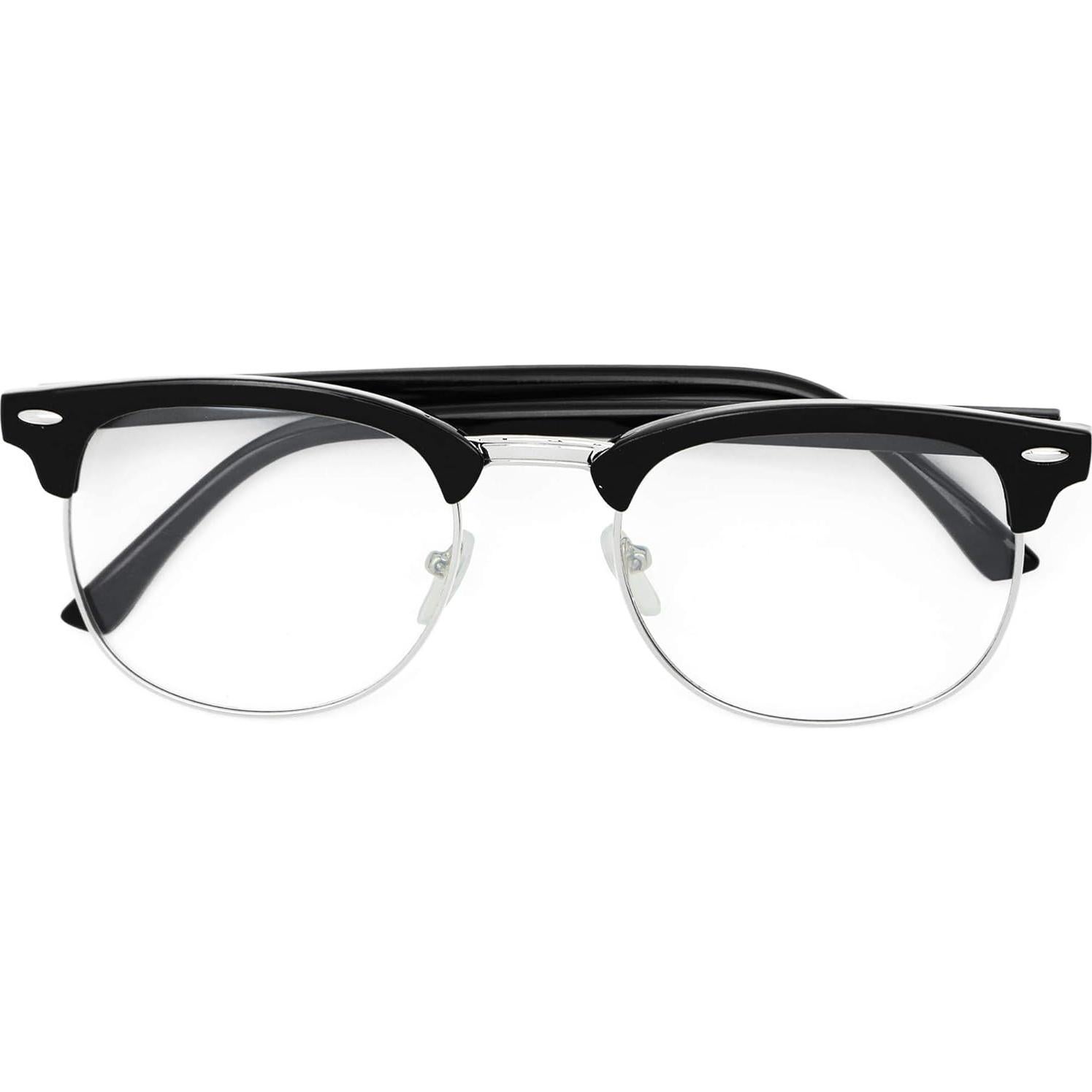 Gafas de Disfraz Skeleteen con Montura de Cuerno - Adultos y Niños