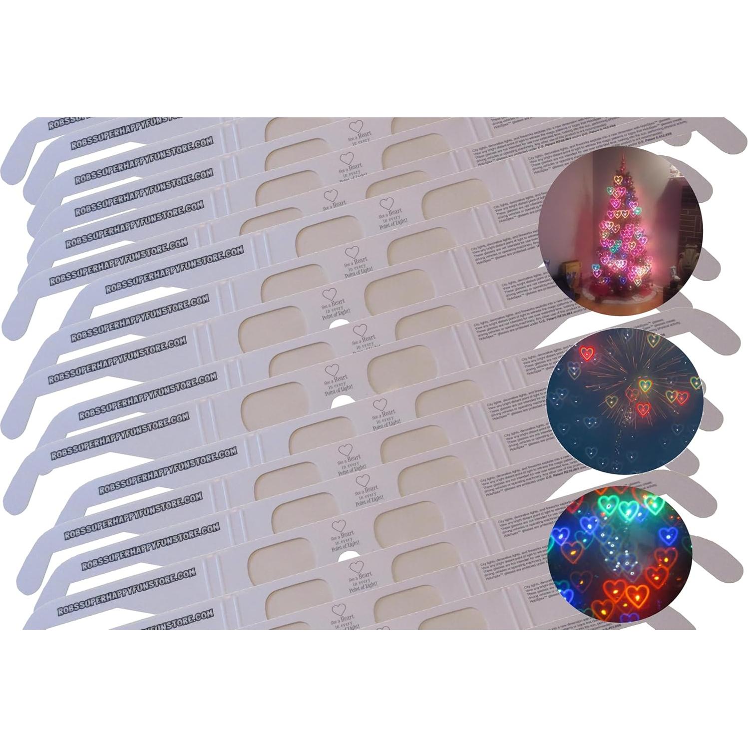 Gafas de Difracción de Fuegos Artificiales APO - 50 Unidades