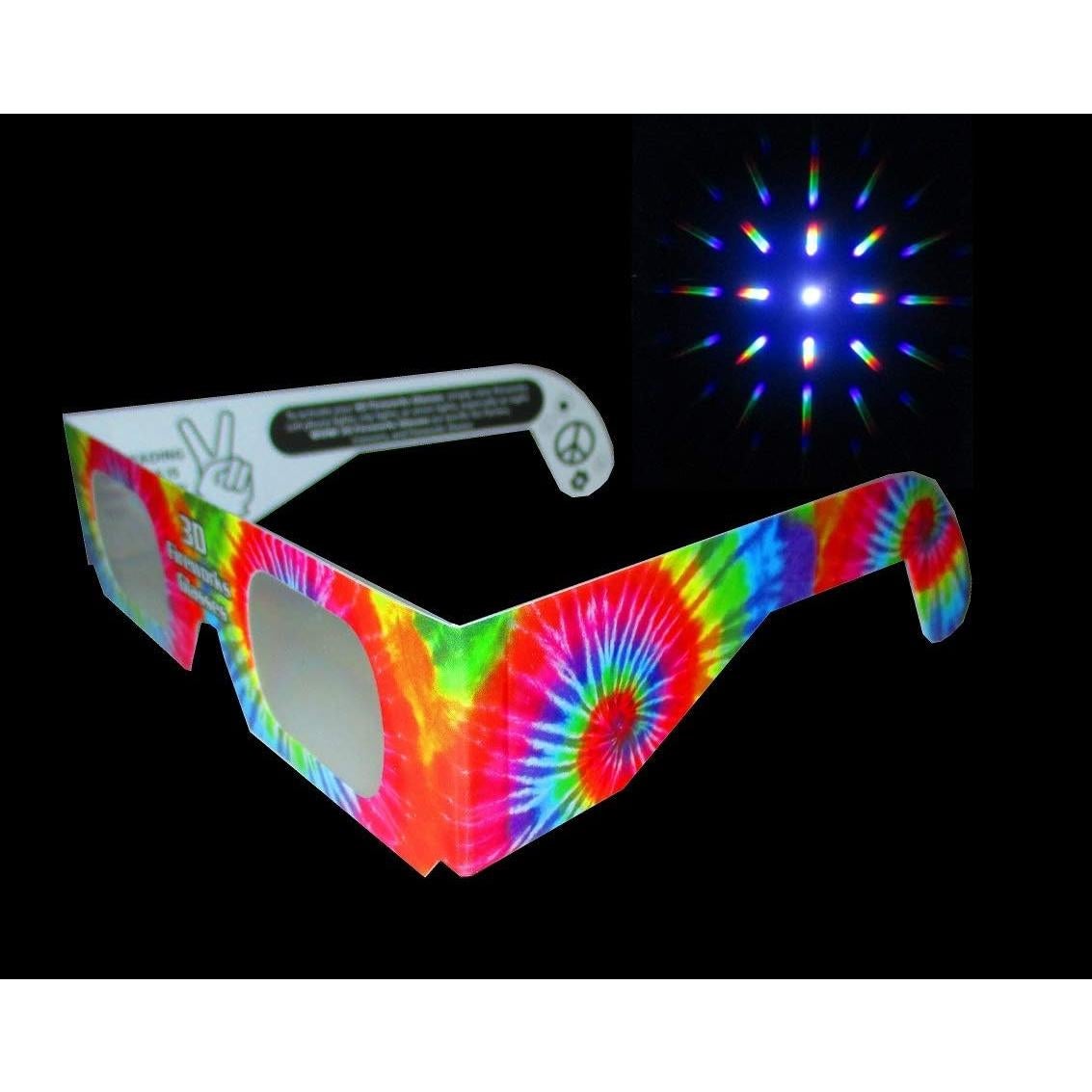 Gafas de Difracción de Fuegos Artificiales APO - 50 Unidades