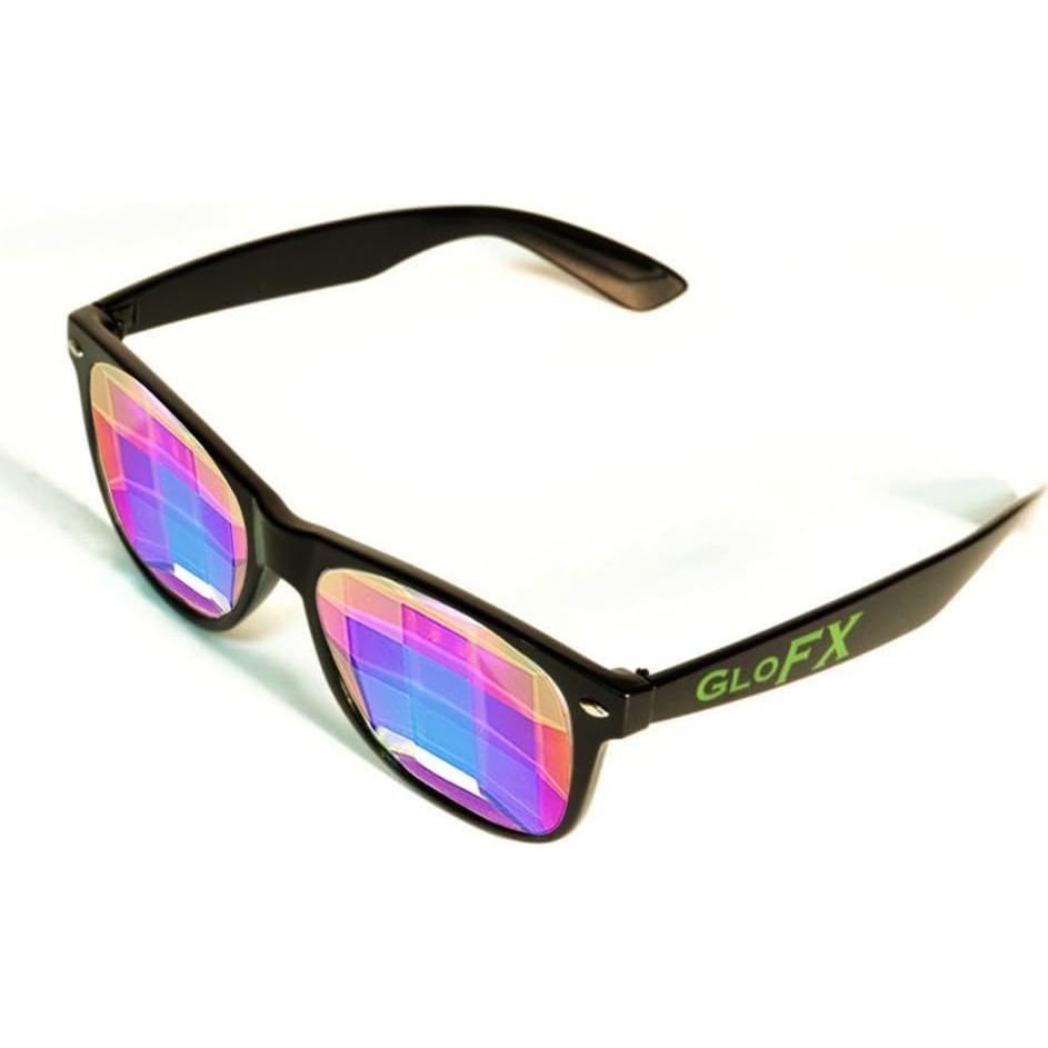Gafas de Kaleidoscopio GloFX Bug Eye con Lente de Cristal