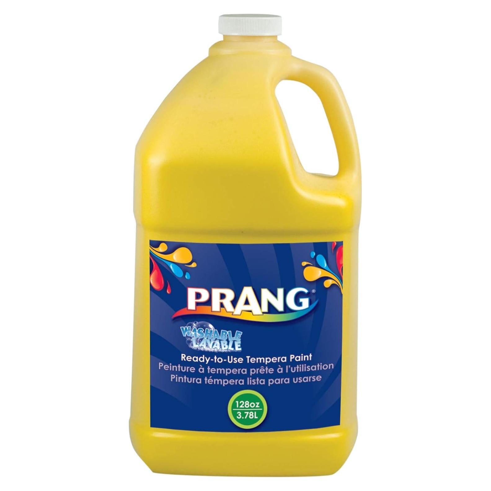 Pintura Lavable Prang Amarillo 1 Galón No Tóxica