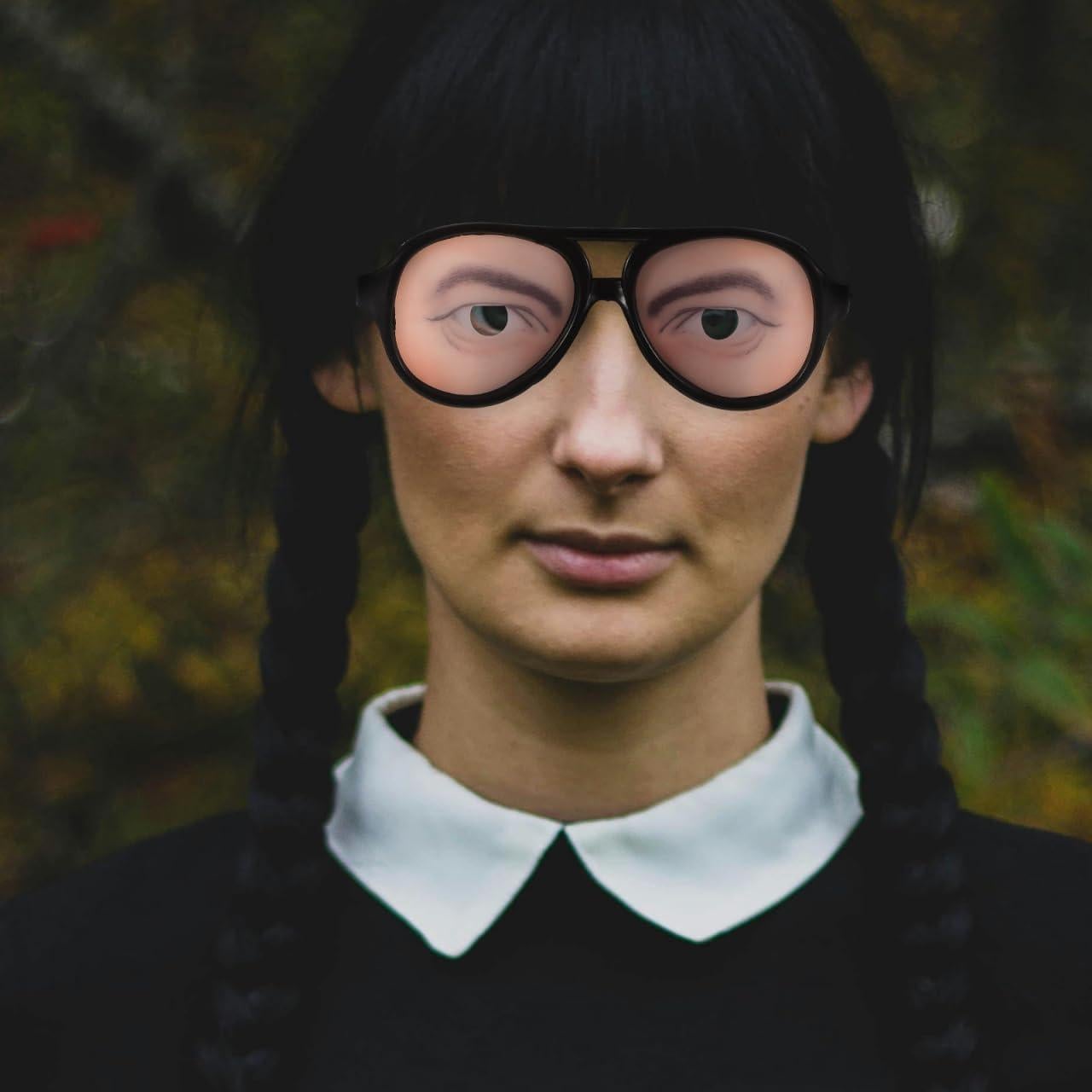 Gafas de Disfraz Divertidas TOYANDONA para Halloween 8 Pcs