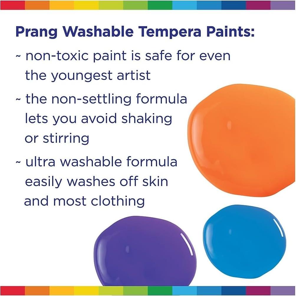 Pintura Tempera Lavable Prang 3,78 L Marrón Lista para Usar