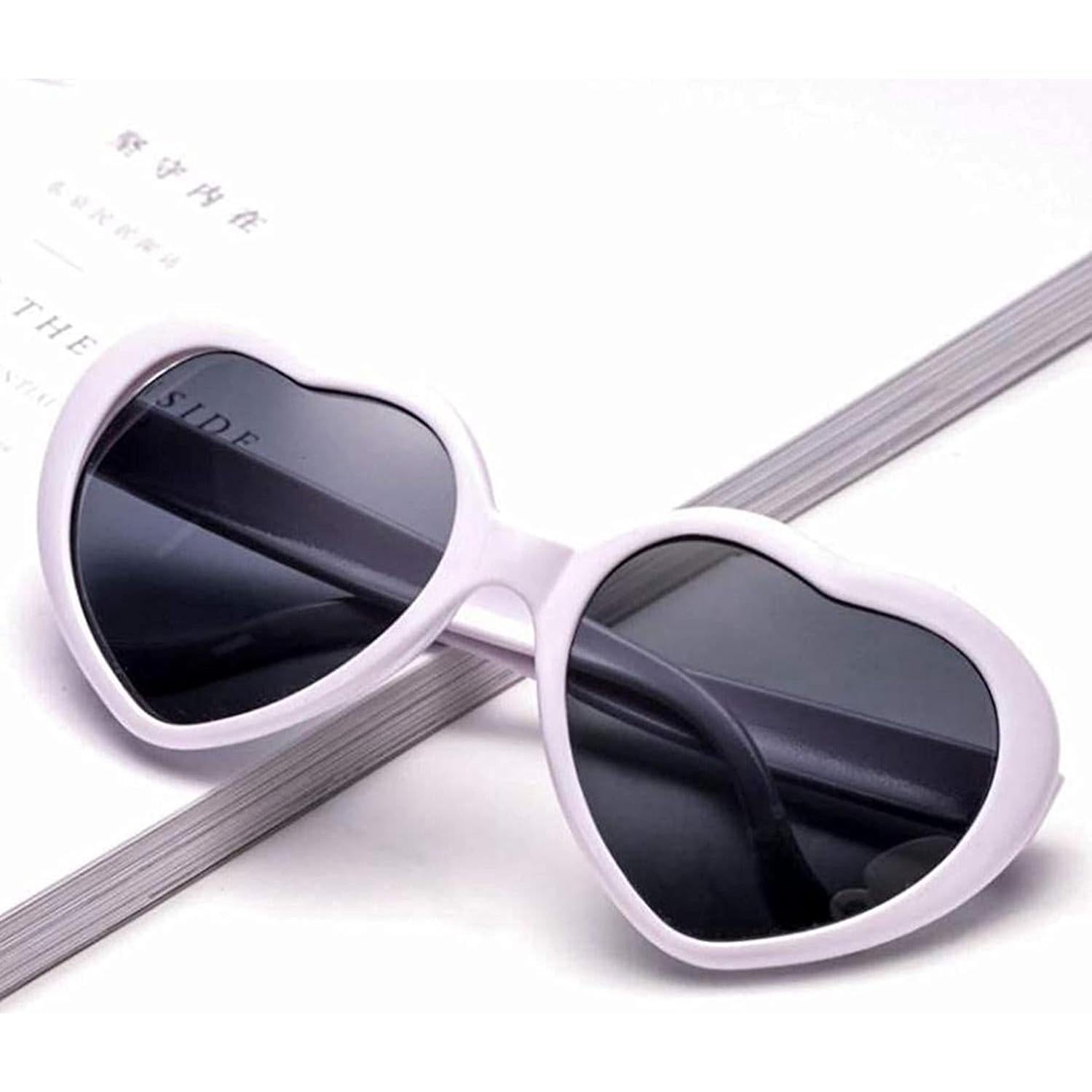 Gafas de Efecto de Difracción en Forma de Corazón - Unisex