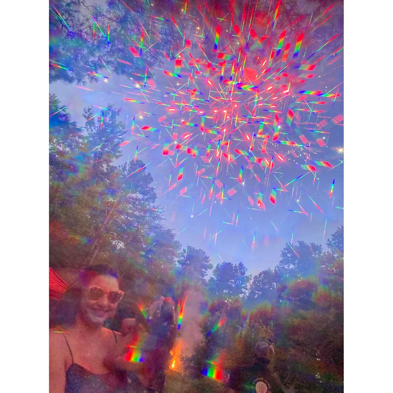 Gafas de Fuegos Artificiales Rob's - 50 Pares Corazones y Espectro