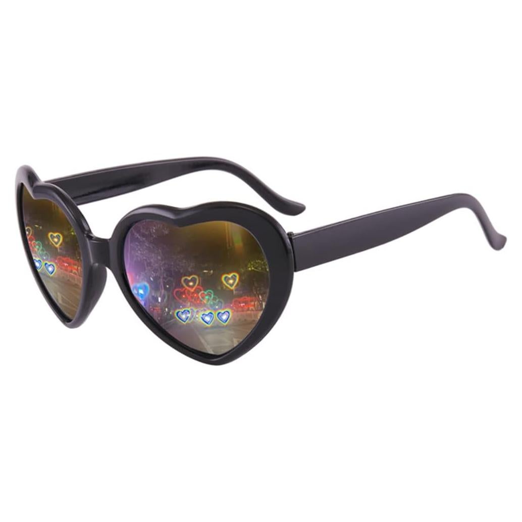 Gafas de sol LASPOR efecto corazón UV400 para fiestas