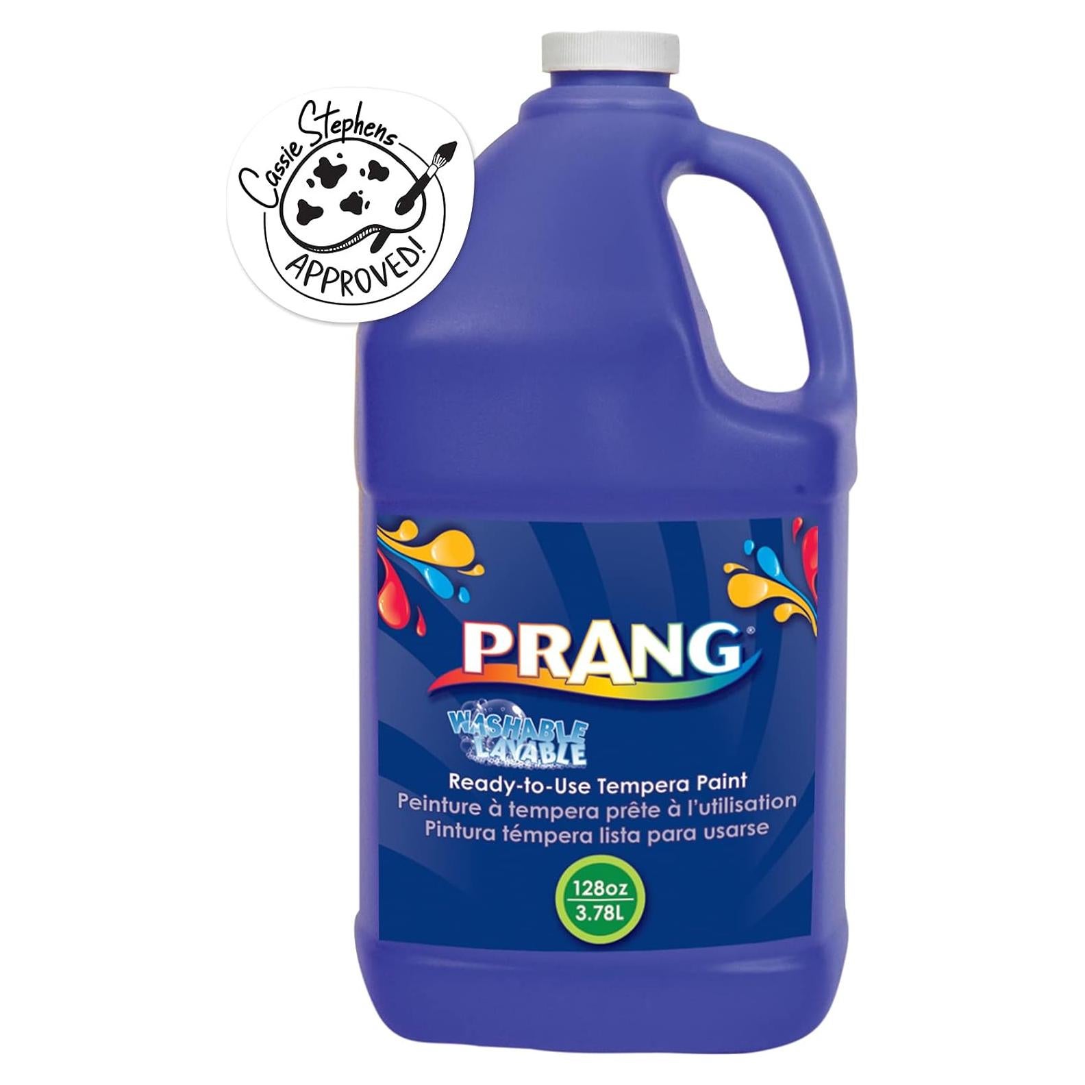 Pintura Tempera Lavable Prang 3,79 L Azul No Tóxica