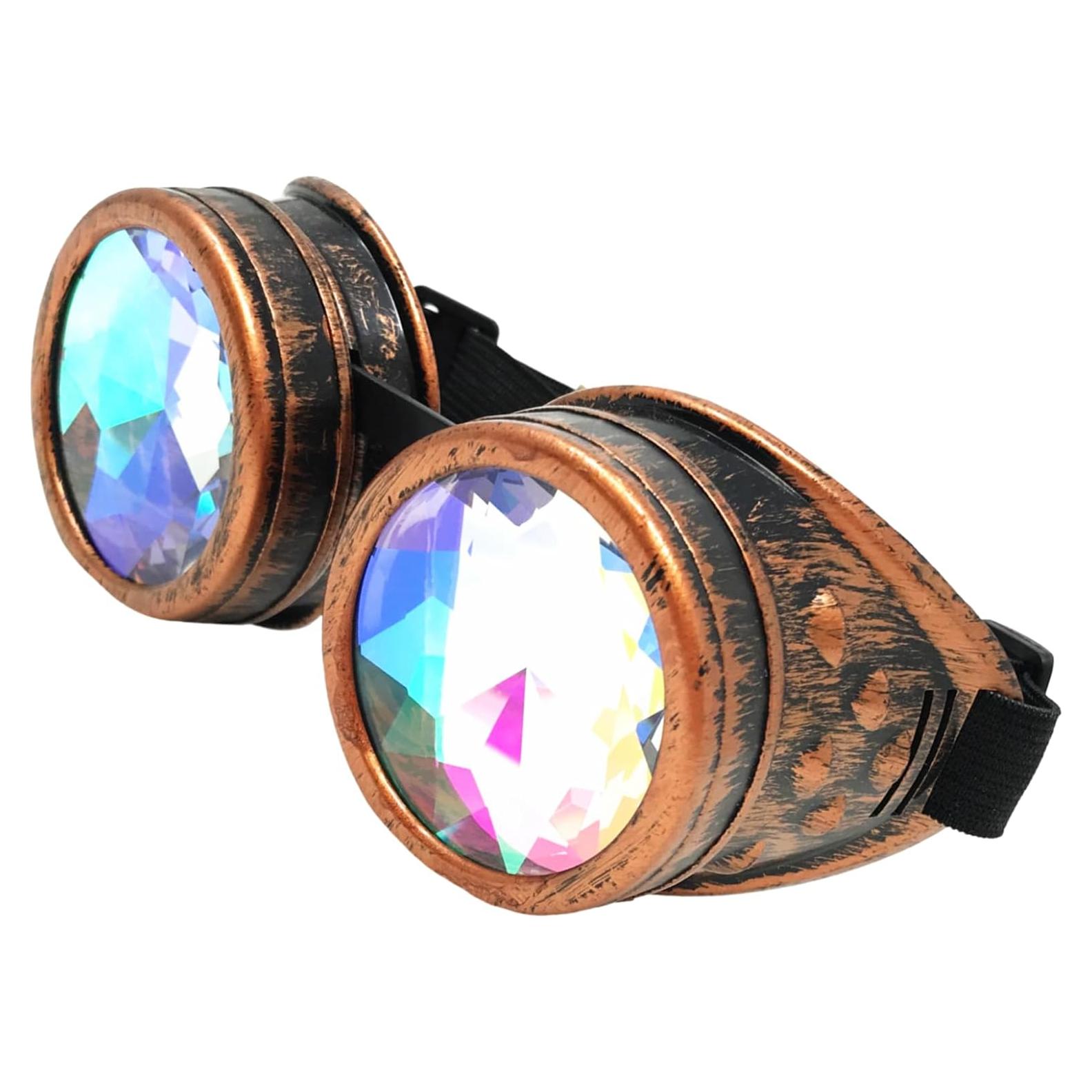 Gafas de Caleidoscopio Steampunk UmbrellaLaboratory Unisex