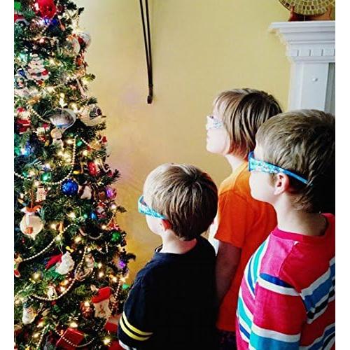 Gafas 3D Navideñas - 10 Pares con Efecto Holográfico