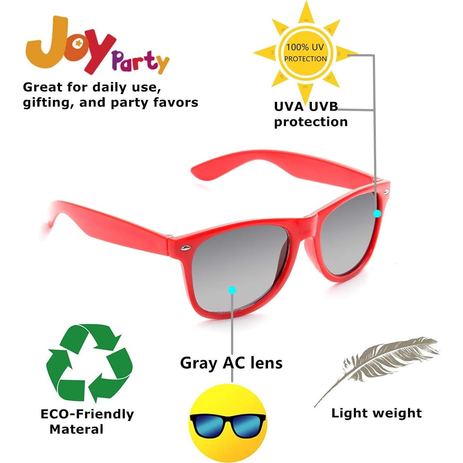 Gafas de sol retro Eyegla Nz009 UV400 - Paquete de 10