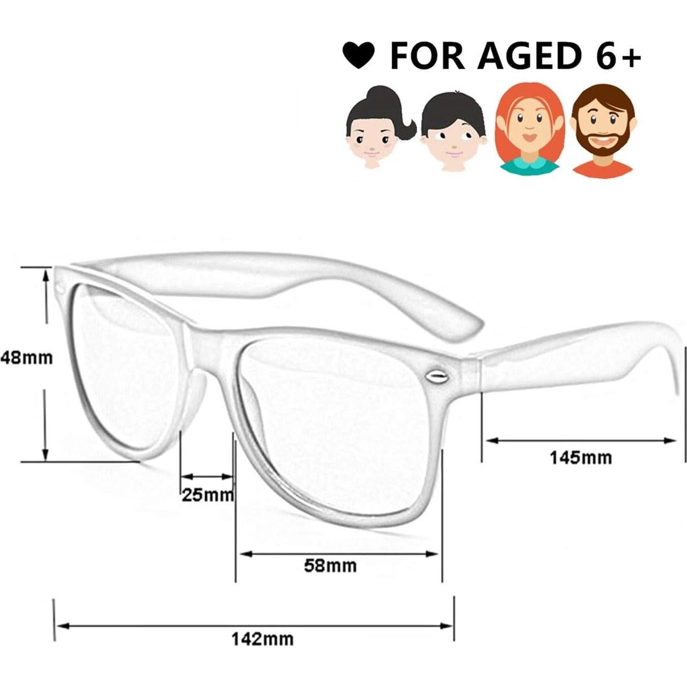 Gafas de sol retro Eyegla Nz009 UV400 - Paquete de 10