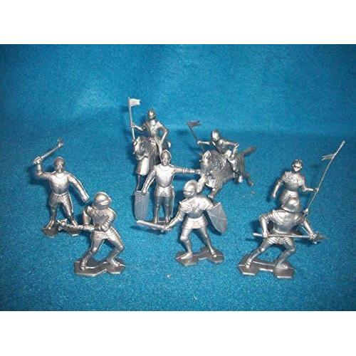 Set de Figuras Medievales Marx 19 Figuras + 2 Caballos