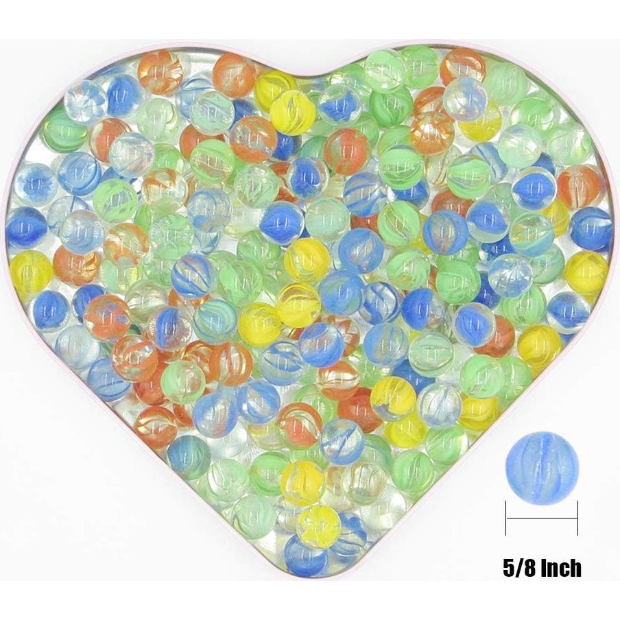 Canicas Ojos de Gato Koltose - 1000 Canicas de Vidrio 1.59 cm