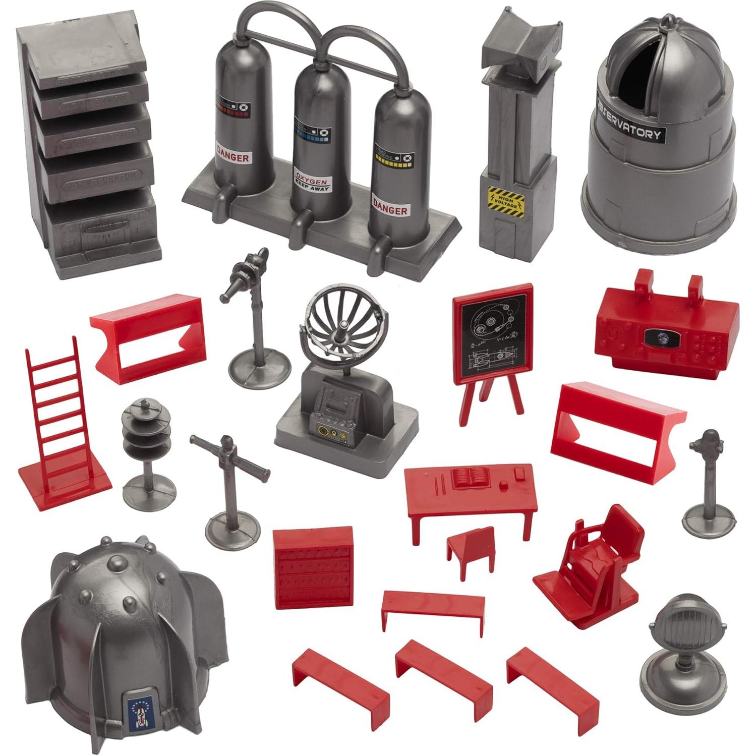 Juego de Accesorios BMC Clásico Campamento Base Marte 24 Piezas