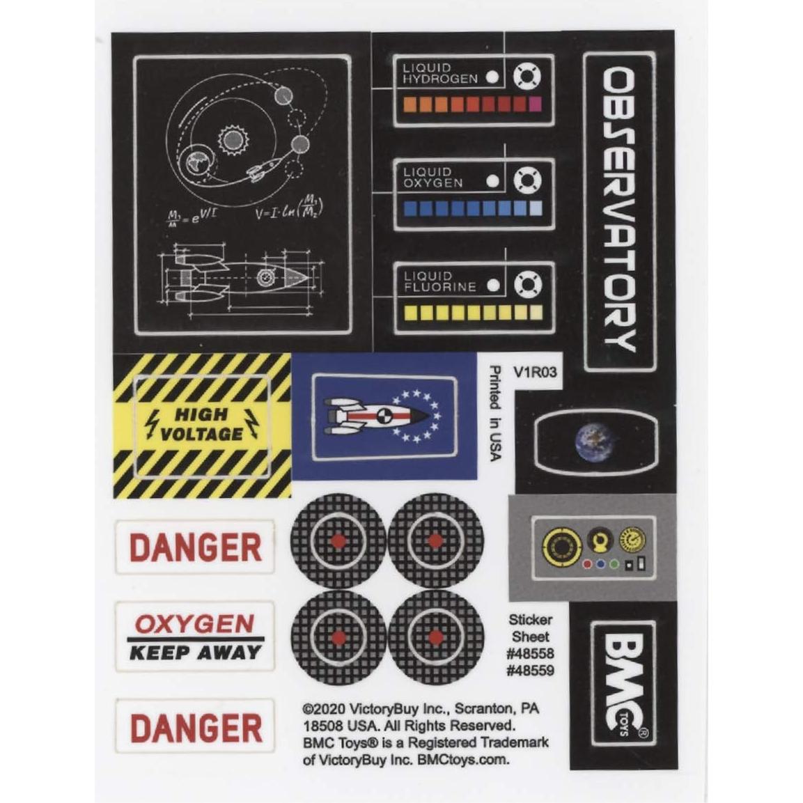 Juego de Accesorios BMC Clásico Campamento Base Marte 24 Piezas